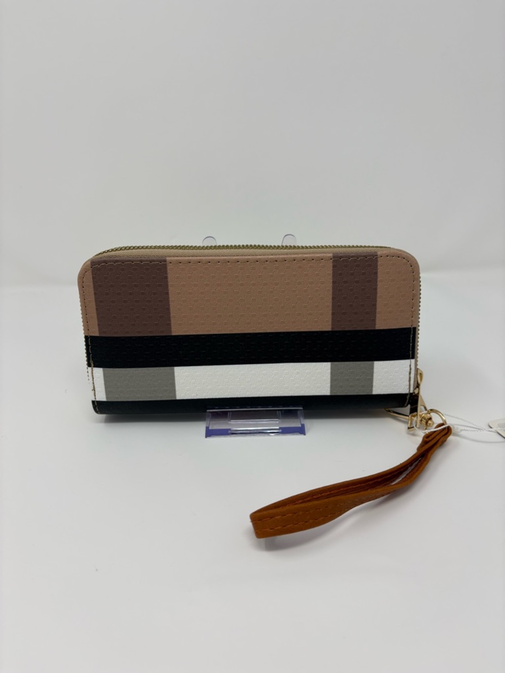 Double Zip Continental Wallet Wristlet